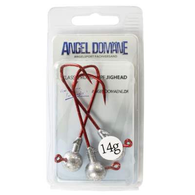 Angel Domäne Classic Rundkopf Jighead 3 Stück 14g Jigköpfe Gr 5/0