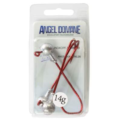 Angel Domäne Classic Rundkopf Jighead 3 Stück 14g Jigköpfe Gr 6/0