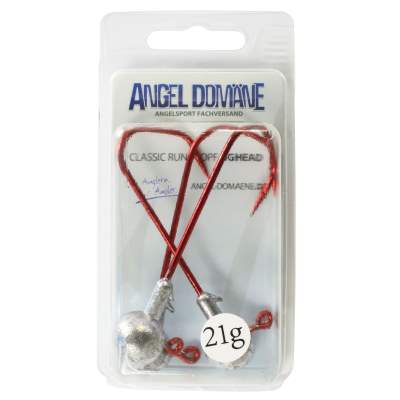 Angel Domäne Classic Rundkopf Jighead 3 Stück 21g Jigköpfe Gr 6/0