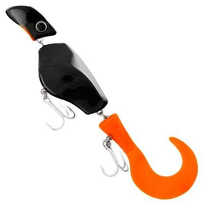 Headbanger Lures Headbanger Tail Wobbler suspending 23,0cm Black/Orange