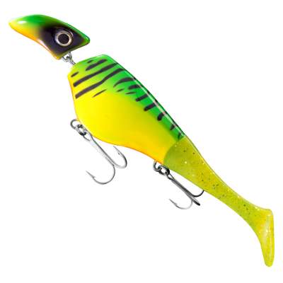 Headbanger Lures Headbanger Shad Wobbler suspending 16,0cm Firetiger,