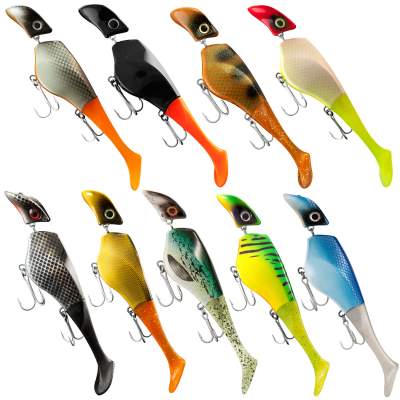 Headbanger Lures Headbanger Shad Wobbler floating 16,0cm Firetiger