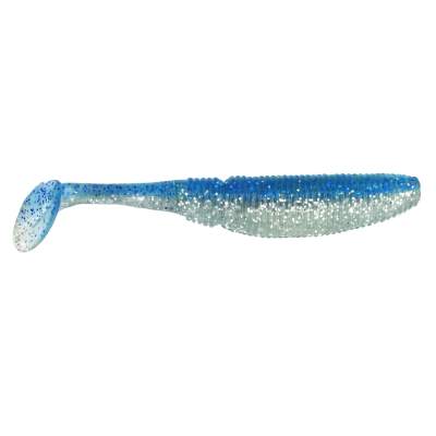 Gummifisch Paddel Pro Vibro 5g Farbe Blue Silver Glitter 7,50cm - Blue Silver Glitter - 5g - 9Stück