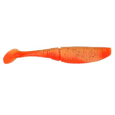 Gummifisch Paddel Pro Vibro 5g Farbe Red Orange Flake 8,00cm - Red Orange Flake - 5g - 9Stück