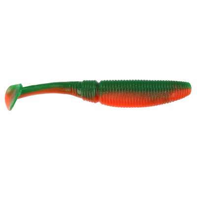 Gummifisch Paddel Pro Vibro 7g Farbe Green Red 10,00cm - Green Red - 7g - 7Stück