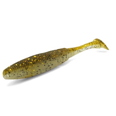 Smoke Green Back Gold Glitter