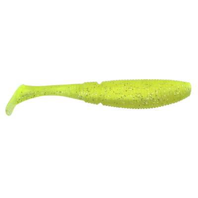 Gummifisch Paddel Pro Vibro 13g Farbe Yellow Silver Glitter 12,00cm - Yellow Silver Glitter - 13g - 4Stück