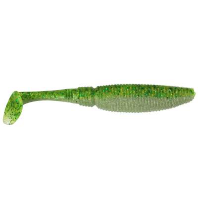 Gummifisch Paddel Pro Vibro 56g Farbe Green Silver Belly 20,00cm - Green Silver Belly - 56g - 1Stück