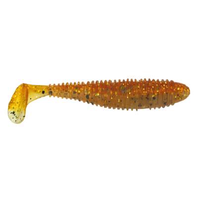 Gummifisch Canyonizer 7,0cm Amber Smoke Belly Glitter, - 7,00cm - Amber Smoke Belly Glitter - 3g - 9Stück