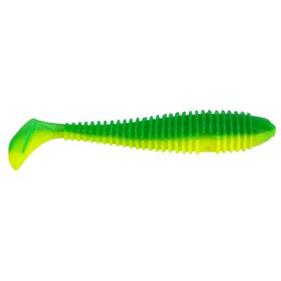 Gummifisch Canyonizer 9,5cm Green Yellow, 9,5cm - Green Yellow - 8g - 7Stück