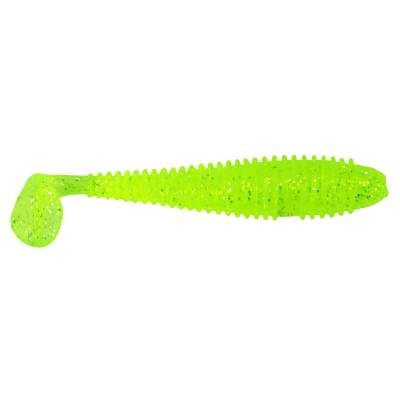 Gummifisch Canyonizer 9,5cm Chartreuse Clear, - 9,5cm - Chartreuse Clear - 8g - 7Stück