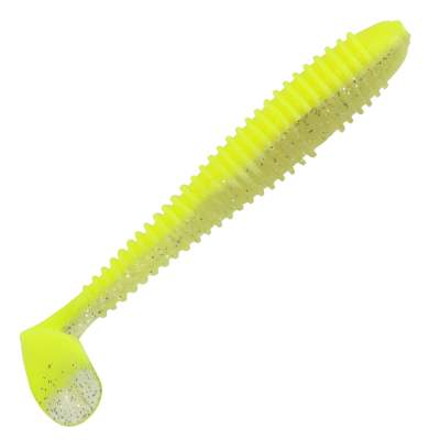 Gummifisch Canyonizer 11,5cm Yellow Clear Glitter Belly 11,5cm - Yellow Clear Glitter Belly - 13g - 4Stück