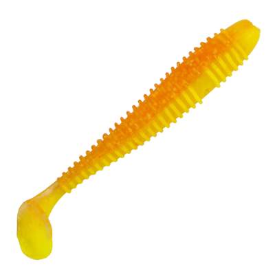 Gummifisch Canyonizer 11,5cm Orange Yellow, 11,5cm - Orange Yellow - 13g - 4Stück