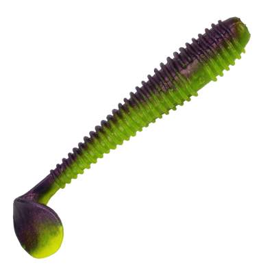 Gummifisch Canyonizer 11,5cm Lime Purple 11,5cm - Lime Purple - 13g - 4Stück