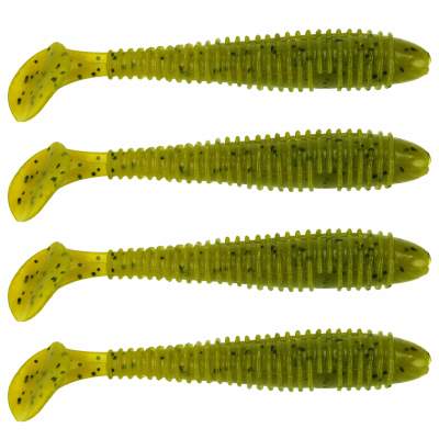 Gummifisch Canyonizer 11,5cm Lime Pepper, 11,5cm - Lime Pepper - 13g - 4Stück