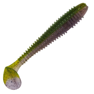 Gummifisch Canyonizer 11,5cm Green Violet, 11,5cm - Green Violet - 13g - 4Stück