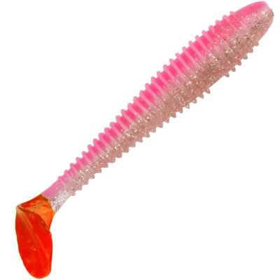 Gummifisch Canyonizer 11,5cm Pink Orange 11,5cm - Pink Orange - 13g - 4Stück