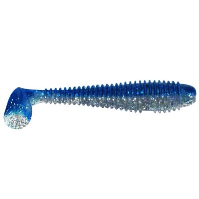 Gummifisch Canyonizer 14,5cm Blue Glitter transparent Glitter, - 14,5cm - Blue Glitter transparent Glitter - 29g - 2Stück