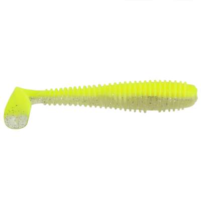 Gummifisch Canyonizer 14,5cm Lime Yellow Glitter, 14,5cm - Lime Yellow Glitter - 29g - 2Stück