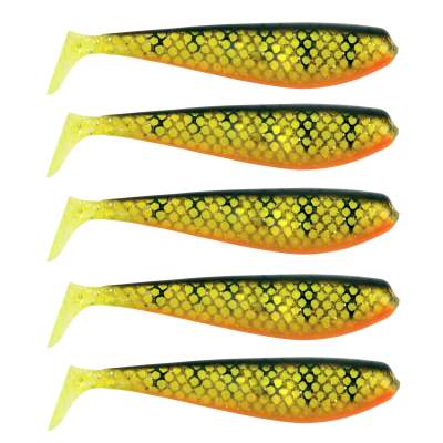 Fox Rage Zander Pro Shad 10cm/4 Natural Perch, - 10cm - Natural Perch - 5Stück