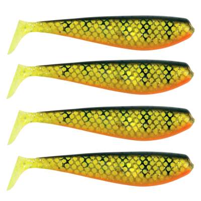 Fox Rage Zander Pro Shad 12cm/4,75 Natural Perch, - 12cm - Natural Perch - 4Stück