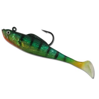 Angel Domäne Holographic Paddle-Typ Shad 4 BC, - 10,5cm - BC - 13g - 4Stück