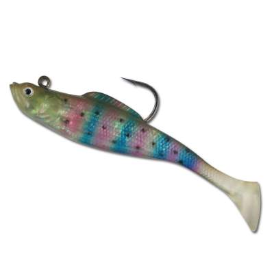 Angel Domäne Holographic Paddle-Typ Shad 4 BE 10,5cm - BE - 13g - 4Stück