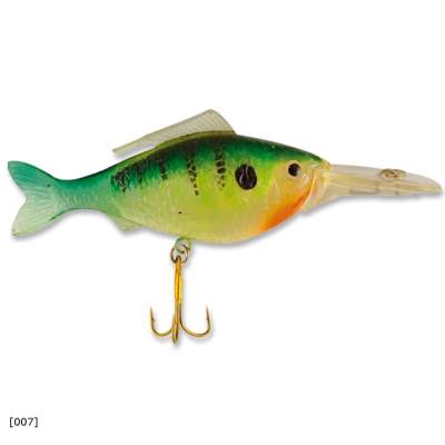 Angel Domäne Soft Shads 007, - 7cm - 007 - 10g - 1Stück