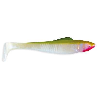 Relax Kopyto Ohio Shad 4, 11,0cm, 148 3er Pack, 11cm - perlweiss- dunkelgrün - 3er Pack