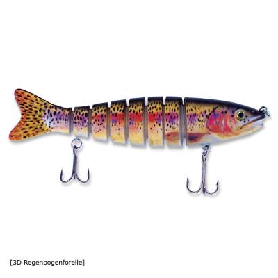 Roy Fishers Real Fish Swimbait 14 3D Regenbogenforelle 14cm - 3 D Regenbogenforelle - 25g - 1Stück