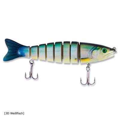 Roy Fishers Real Fish Swimbait 14 3DWF, - 14cm - 3 D Weißfisch - 25g - 1Stück