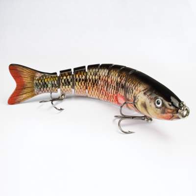 Roy Fishers Real Fish Swimbait 14 3D Rotauge, - 14cm - 3 D Rotauge - 25g - 1Stück