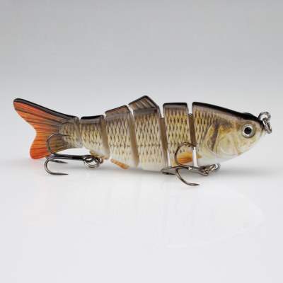 Roy Fishers Real Fish Shad Swimbait 10 WF 10cm - Weißfisch - 25g - 1Stück