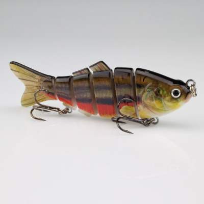 Roy Fishers Real Fish Shad Swimbait 10 SA, - 10cm - Saibling - 25g - 1Stück