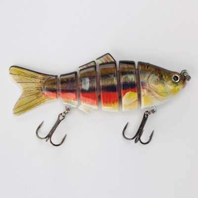 Roy Fishers Real Fish Shad Swimbait 10 SA, - 10cm - Saibling - 25g - 1Stück