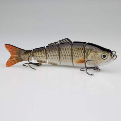 Roy Fishers Real Fish Minnow Swimbait 125 WF, - 12,5cm - Weißfisch - 27g - 1Stück