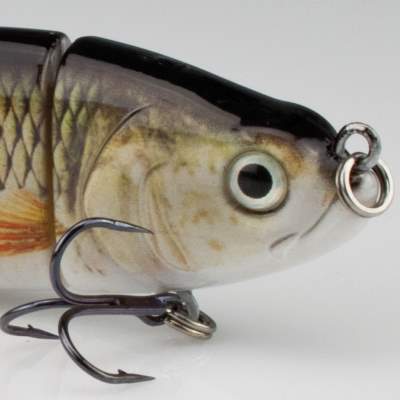 Roy Fishers Real Fish Minnow Swimbait 125 WF 12,5cm - Weißfisch - 27g - 1Stück
