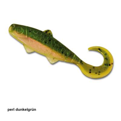 Relax Kopyto Banjo Twister 2, 5,5cm, B03 5,5cm - perl- dunkelgrün - 1Stück