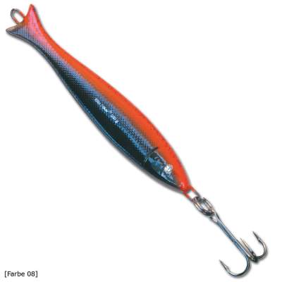 Blitz Pilker Jökelfjord 08 330g orange/schwarz/schwarzglimmer - 330g - 1Stück