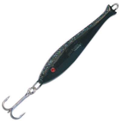 Blitz Pilker Kiel 15 125g schwarz/glitter - 125g - 1Stück