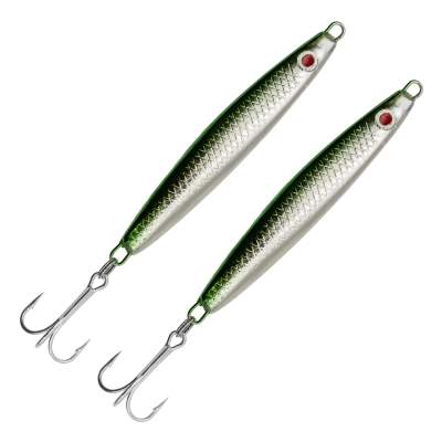 Sölvkroken Jensen Sild Twin 102mm - 60g - S/G - 2Stück