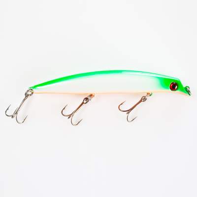 DLT River King 15,3g Farbe green white bodensau, 12,0cm - green white bodensau - 15,3g - 1Stück