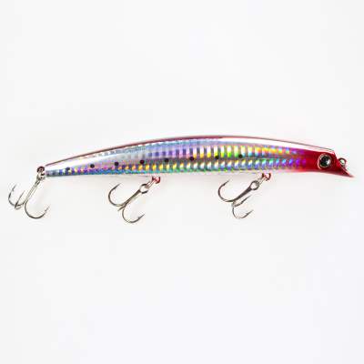 DLT River King 21g Farbe red head silver glitter 13,0cm - red head silver - 21g - 1Stück