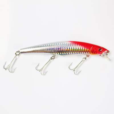 DLT Pike Flash 20g Farbe Red Head Silver 12,5cm - Red Head Silver - 20g - 1Stück