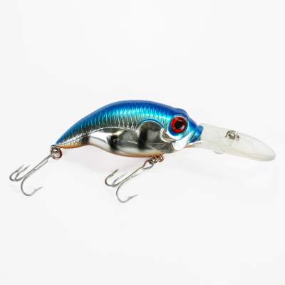 DLT Belly Crank 24g Farbe Blue Chrome, - 8,50cm - Blue Chrome - 24g - 1Stück