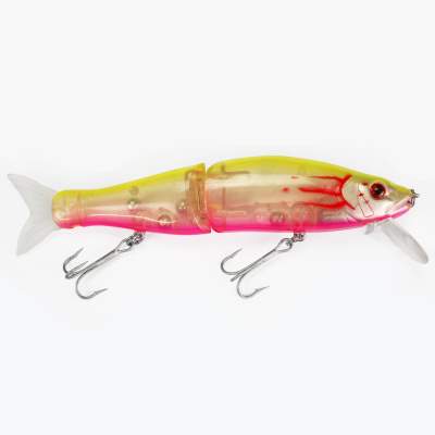 DLT Roach Swimbait 2-tlg. 31g Farbe Clear Pink Belly, 16,00cm - Clear Pink Belly - 31g - 1Stück