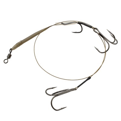 DLT Pike Trace Specialist Double Köderfisch-Rig Gr.1 - TK12kg - 7x7