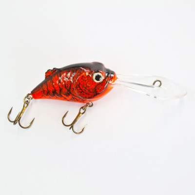 Salmo Boxer SDR Crankbait Wobbler Tiefläufer floating 4,5cm RC 4,5cm - Red Crawdad - 7g - 1Stück