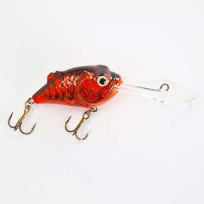 Salmo Boxer SDR Crankbait Wobbler Tiefläufer floating 4,5cm RC, - 4,5cm - Red Crawdad - 7g - 1Stück