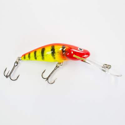 Salmo Bullhead SDR Wobbler Tiefläufer floating 8,0cm CYP, 8cm - Clown Yellow Perch - 17g - 1Stück